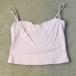 Princess Polly Pale Pink Sweetheart Cami Top